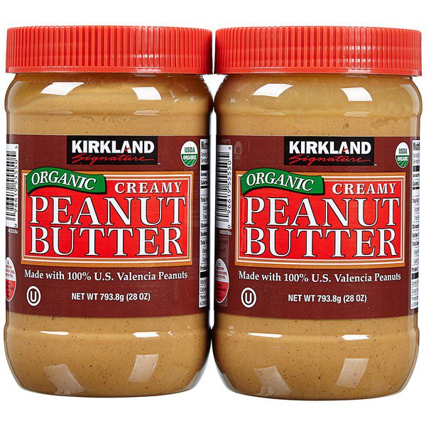 kirkland signature organic peanut butter 2 x 28 oz