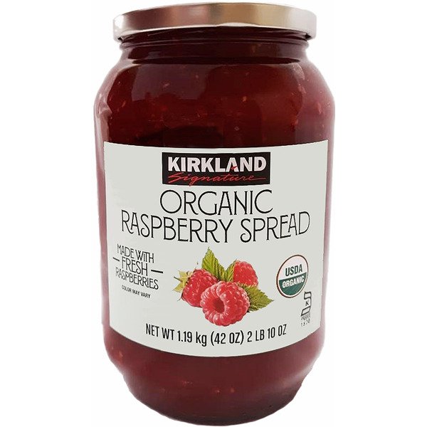 kirkland signature organic raspberry spread 42 oz