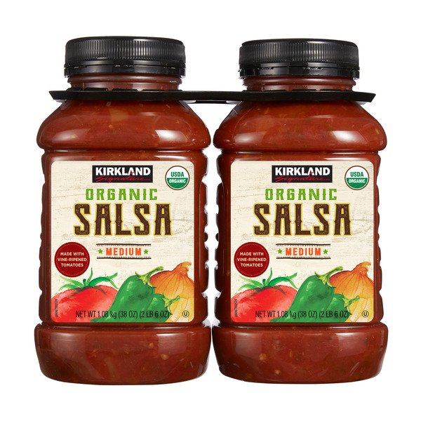 kirkland signature organic salsa 2 x 38 oz