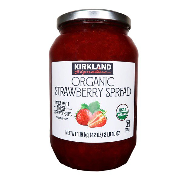 kirkland signature organic strawberry spread 42 oz