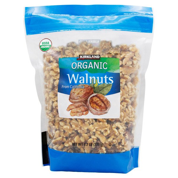 kirkland signature organic walnuts 1 7 lbs