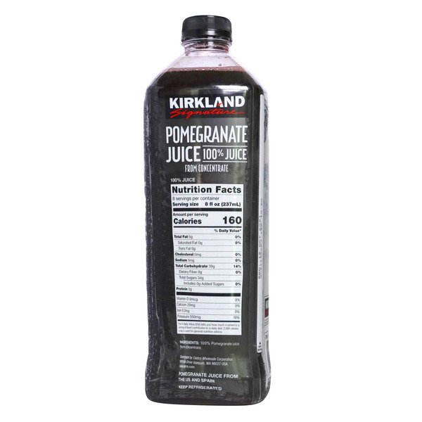 kirkland signature pomegranate juice 64 oz 1