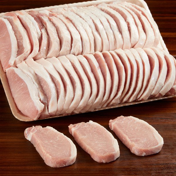 kirkland signature pork loin rib and loin thin cut chops