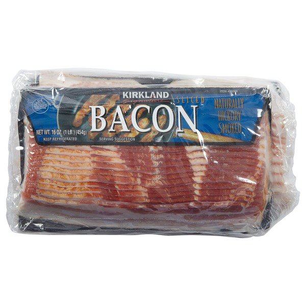 kirkland signature premium sliced bacon 4 x 1 lb