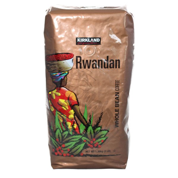kirkland signature rwanda whole bean coffee 3 lbs