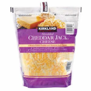 kirkland signature shredded cheddar jack cheeses 2 x 2 5 lb
