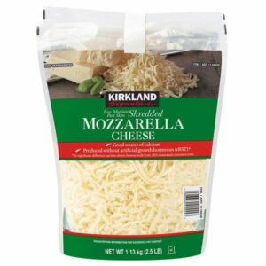 kirkland signature shredded mozzarella 2 x 2 5 lb