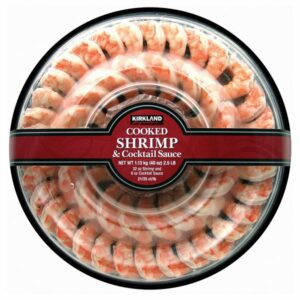 kirkland signature shrimp ring with sauce 40 oz x 21 25 ct