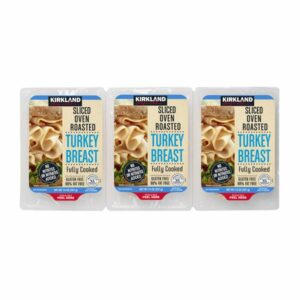 kirkland signature sliced turkey breast 3 x 14 oz