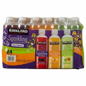 kirkland signature sparkling flavored water 24 x 17 oz