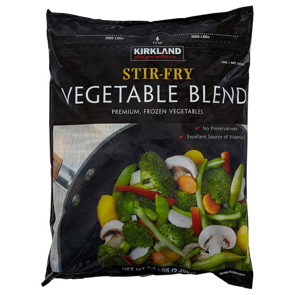 kirkland signature stir fry frozen vegetable blend 5 5 lb