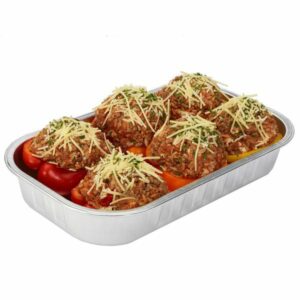 Kirkland Signature Stuffed Bell Peppers with Ground Beef & Rice, the Costcodle item for 2025-08-06