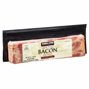 kirkland signature thick sliced bacon 2 x 1 5 lb