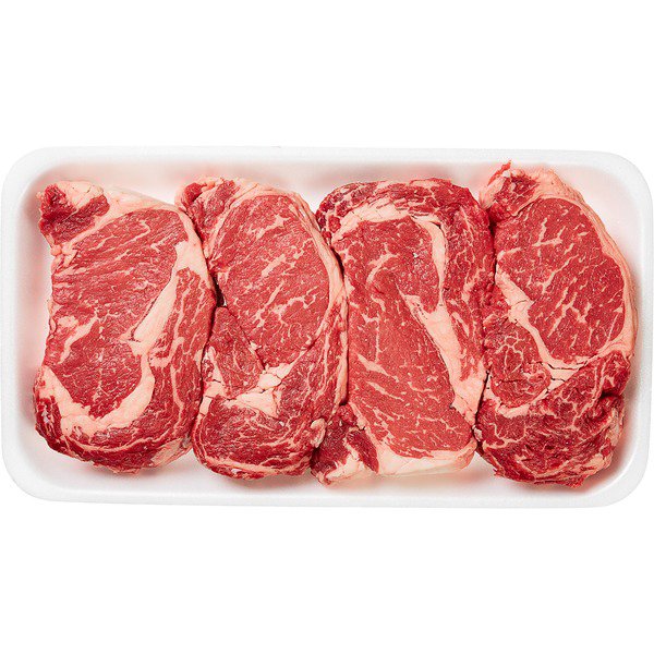 kirkland signature usda choice beef ribeye steak boneless 1
