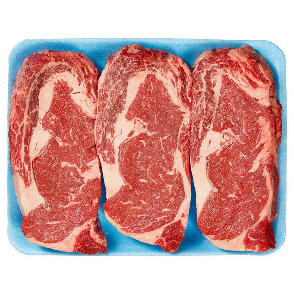 kirkland signature usda prime beef boneless ribeye steak 1