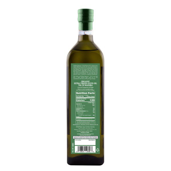 kirkland signature val di mazara organic ev olive oil 1 liter 1
