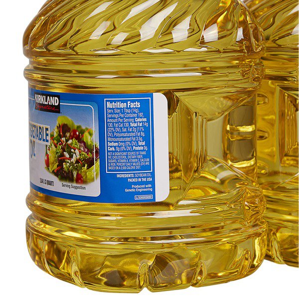 kirkland signature vegetable oil 2 x 3 qt 1