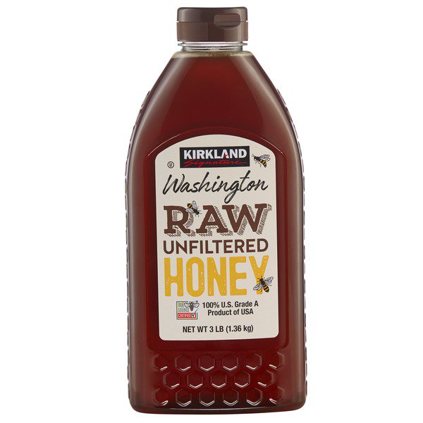 kirkland signature washington raw unfiltered honey 3 lb