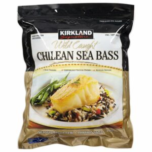 kirkland signature wild chilean sea bass 1 5 lb