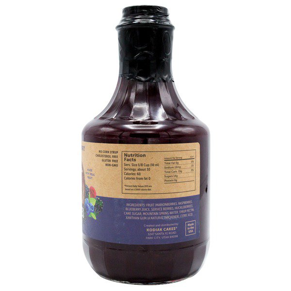 kodiak syrup mountain berry 32 oz 1