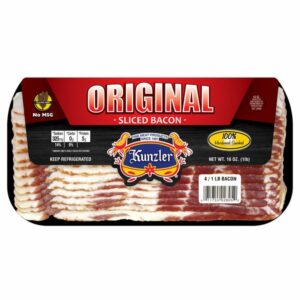 kunzler sliced bacon 4 lbs