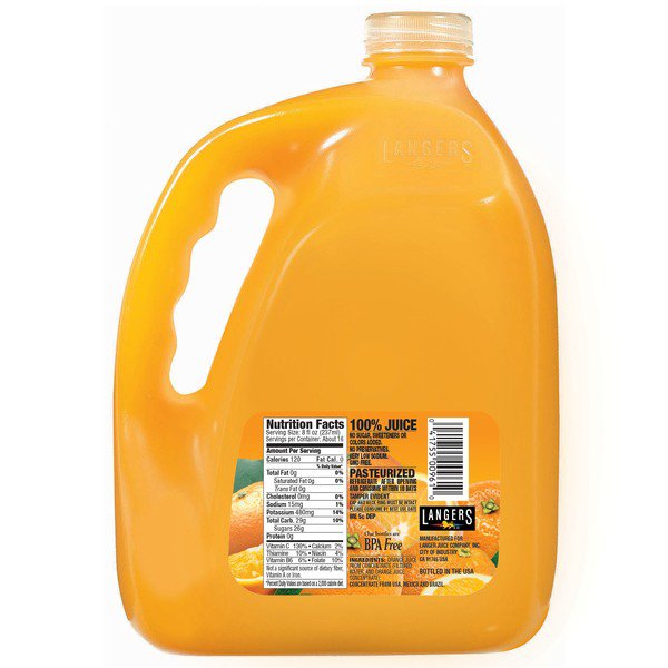 langers orange juice 2 x 128 fl oz 1
