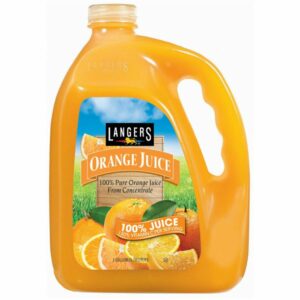 langers orange juice 2 x 128 fl oz