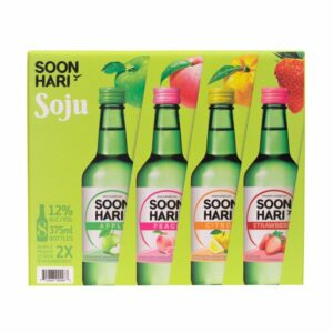 lotte chilsung chum variety sojum south korea 8 x 375 ml