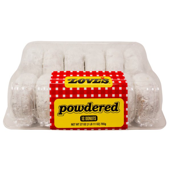 loves powdered donuts 12 x 24 oz