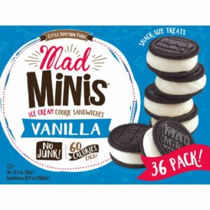 mad minis ice cream sandwiches 36 ct