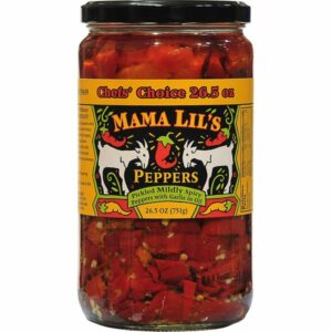mama lils mildly spicy peppers 26 5 oz
