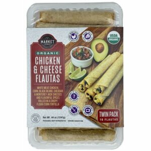 market street organic chicken flautas 44 oz