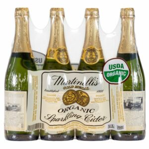 martinelli organic sparkling cider 4 x 25 4 oz