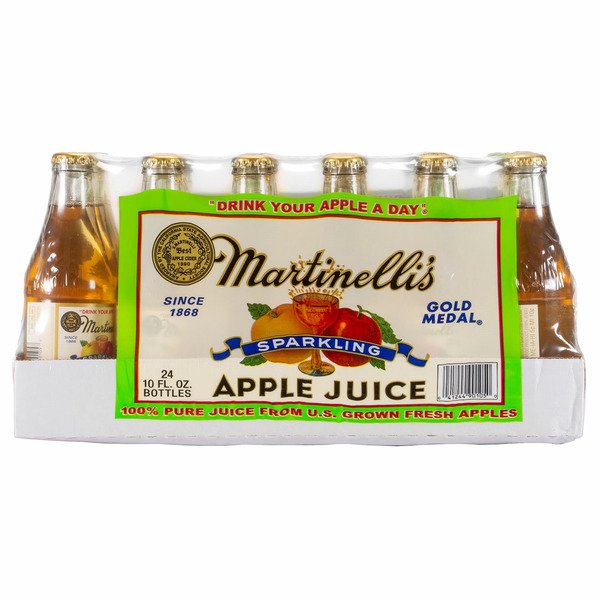 martinellis sparkling apple juice 24 x 10 oz