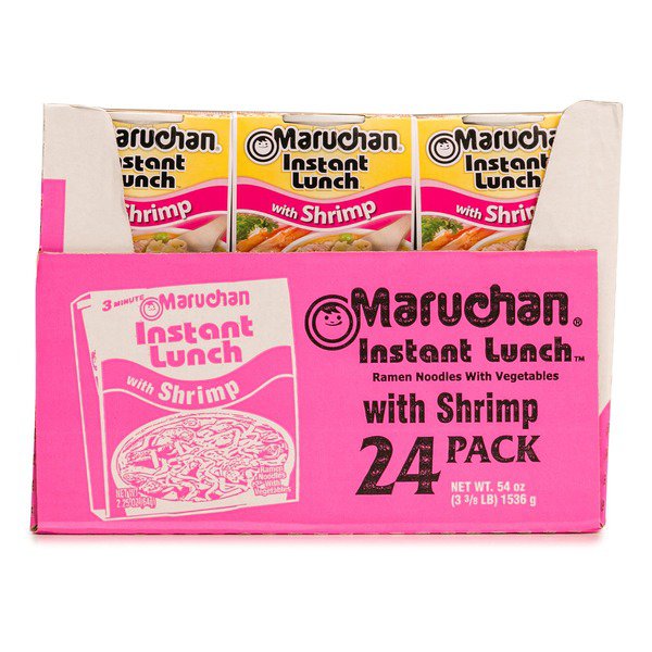 maruchan shrimp instant lunch 24 x 2 25 oz