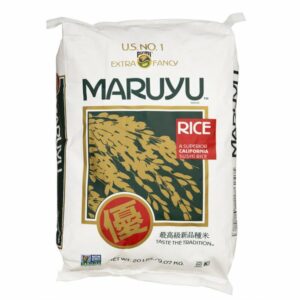 maruyu medium grain rice 20 lbs