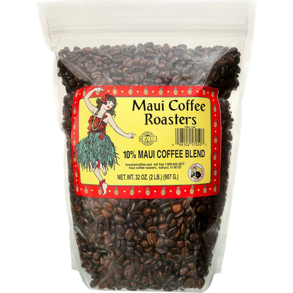 maui coffee roasters maui blend coffee 2 lbs