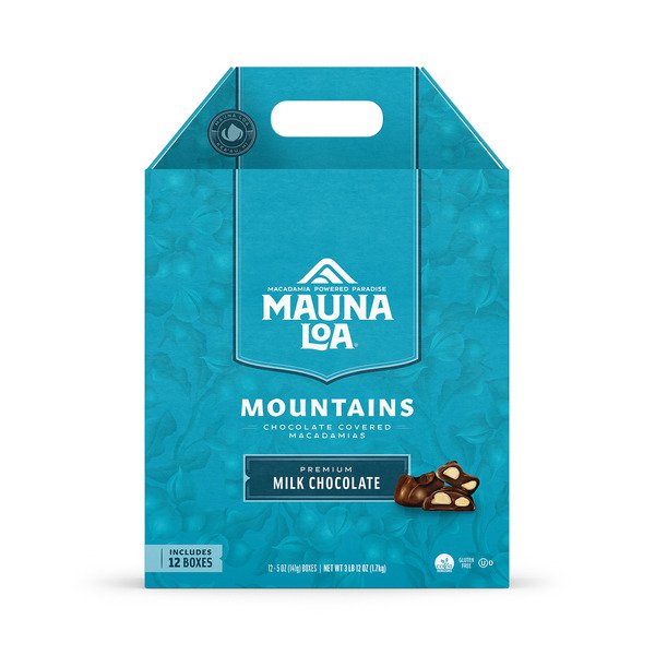 mauna loa macadamia chocolate mountains 12 x 5 oz