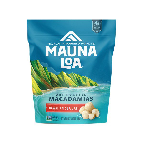 mauna loa macadamias dry roasted salted 25 oz