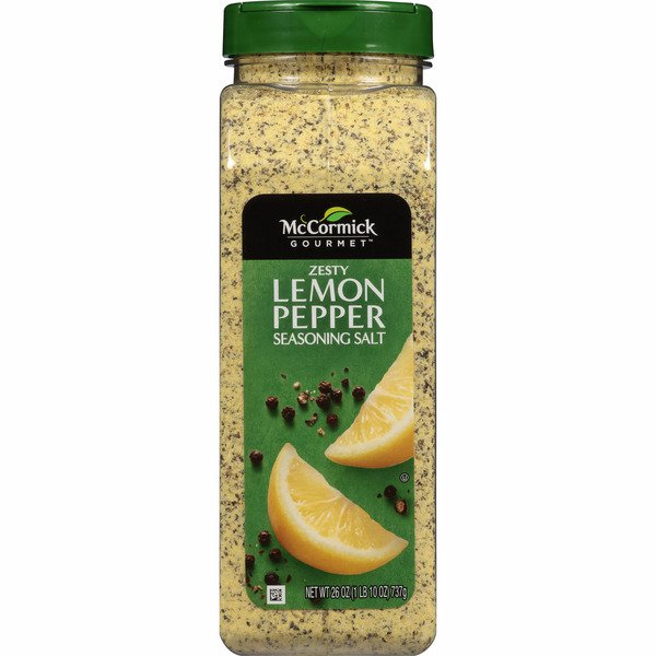 mccormick gourmet zesty lemon pepper 26 oz