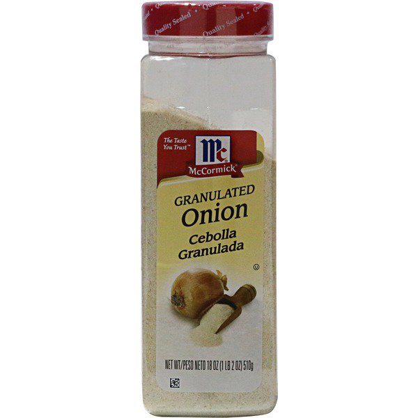 mccormick granulated onion 18 oz