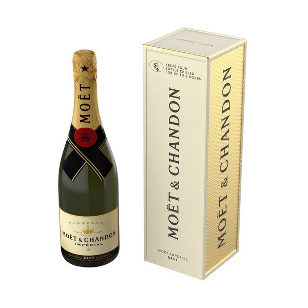 moet imperial brut champagne gift tin 750 ml