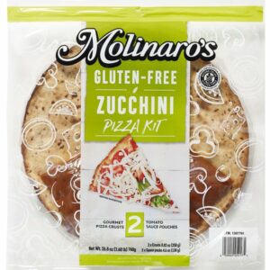 molinaros zucchini crust pizza 2pk