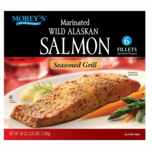 Morey’s Marinated Wild Alaskan Salmon, 6 ct, the Costcodle item for 2024-06-04