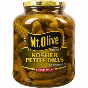 mt olive kosher petite dills 46 oz