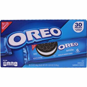 nabisco oreo single serve 30 ct