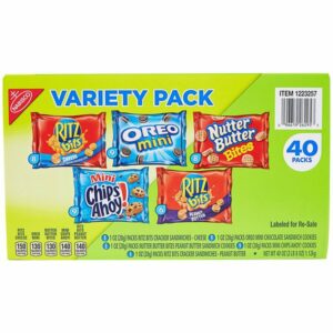 nabisco variety pack 40 ct
