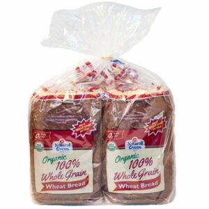 natural ovens whole grain wheat bread 2 x 26 oz