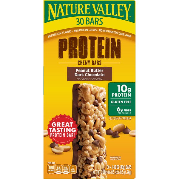 Nature Valley Protein Salted Caramel & Nut Cereal Bars 4x42g