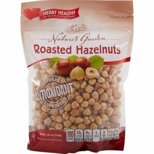 natures garden roasted hazelnuts 26 oz